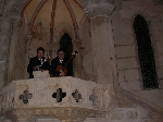 Concerto nell'Abbaye de Royaumont in occasione dei festeggiamenti del gemellaggio Morcote-Viarmes