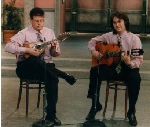 Pendant l'émission de la TSI "4note in compagnia"