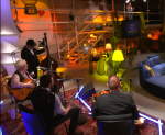 Panoramica dello studio televisivo